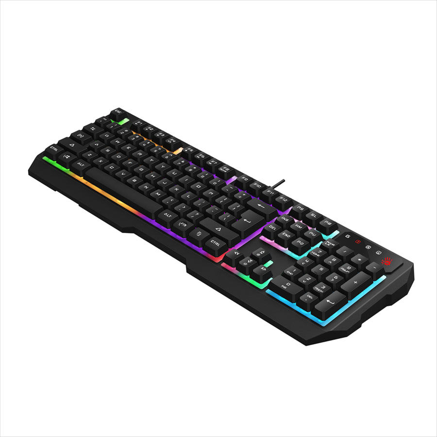 Bloody Keyboard B135N Neon Illuminated Gaming Black Bloody Keyboard B135N Neon Illuminated Gaming Black